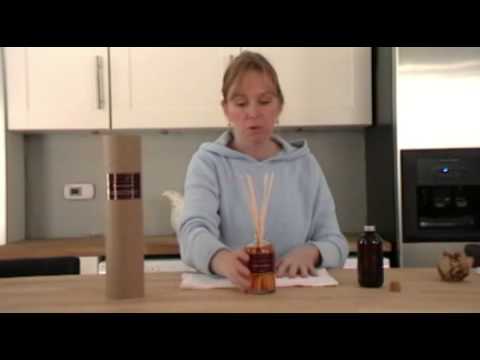 How to set up and use a reed diffuser