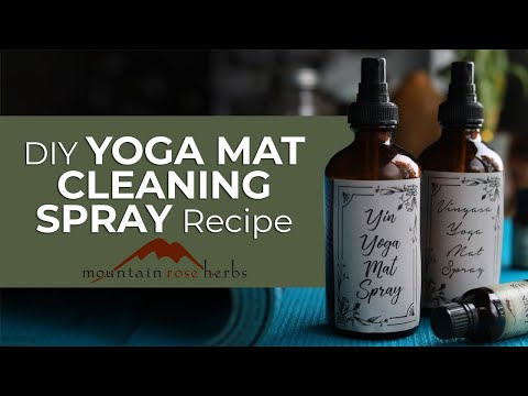 DIY Yoga Mat Cleaning Spray Recipes