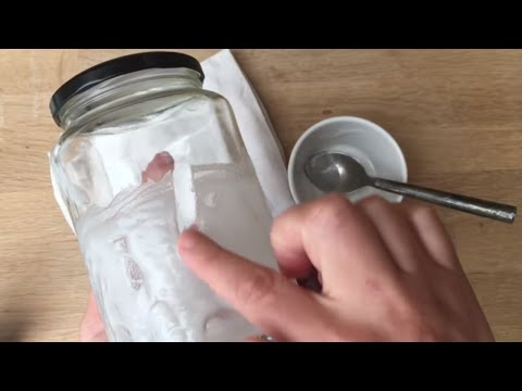 How to remove a label from a jar - Simple and easy tutorial - Craft Basics - Life Hacks